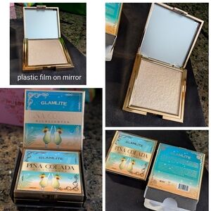 Glamlite Pina Colada Luminous Highlighter Highly-Reflective Pearly  Finish NIB